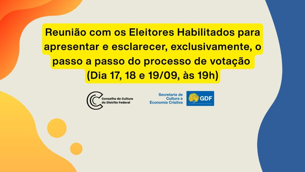 Capa da notícia: CCDF esclarece ao eleitor o passo a passo da plataforma de votação